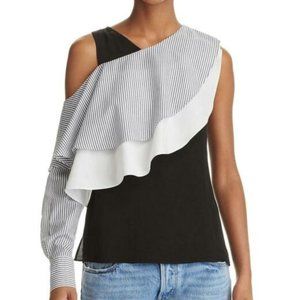 Yigal x Aqua NWT Cold Shoulder Top
